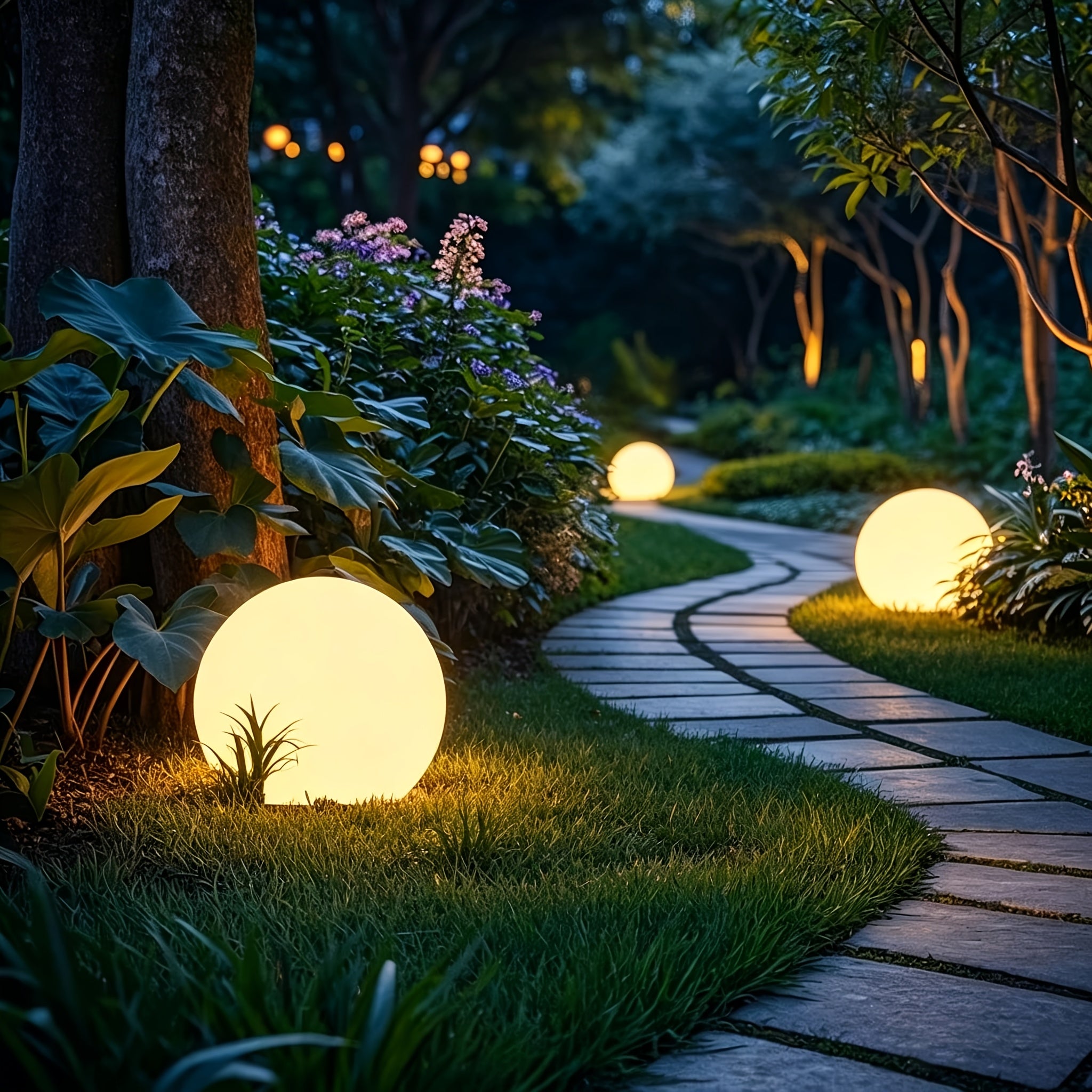 Large Solar Powered LED Ball Lights, 16 Color Changing Orb with Remote Control, Rechargeable Globe Lamp for Indoor\u002FOutdoor, Lawn, Swimming Pool, Holiday Party