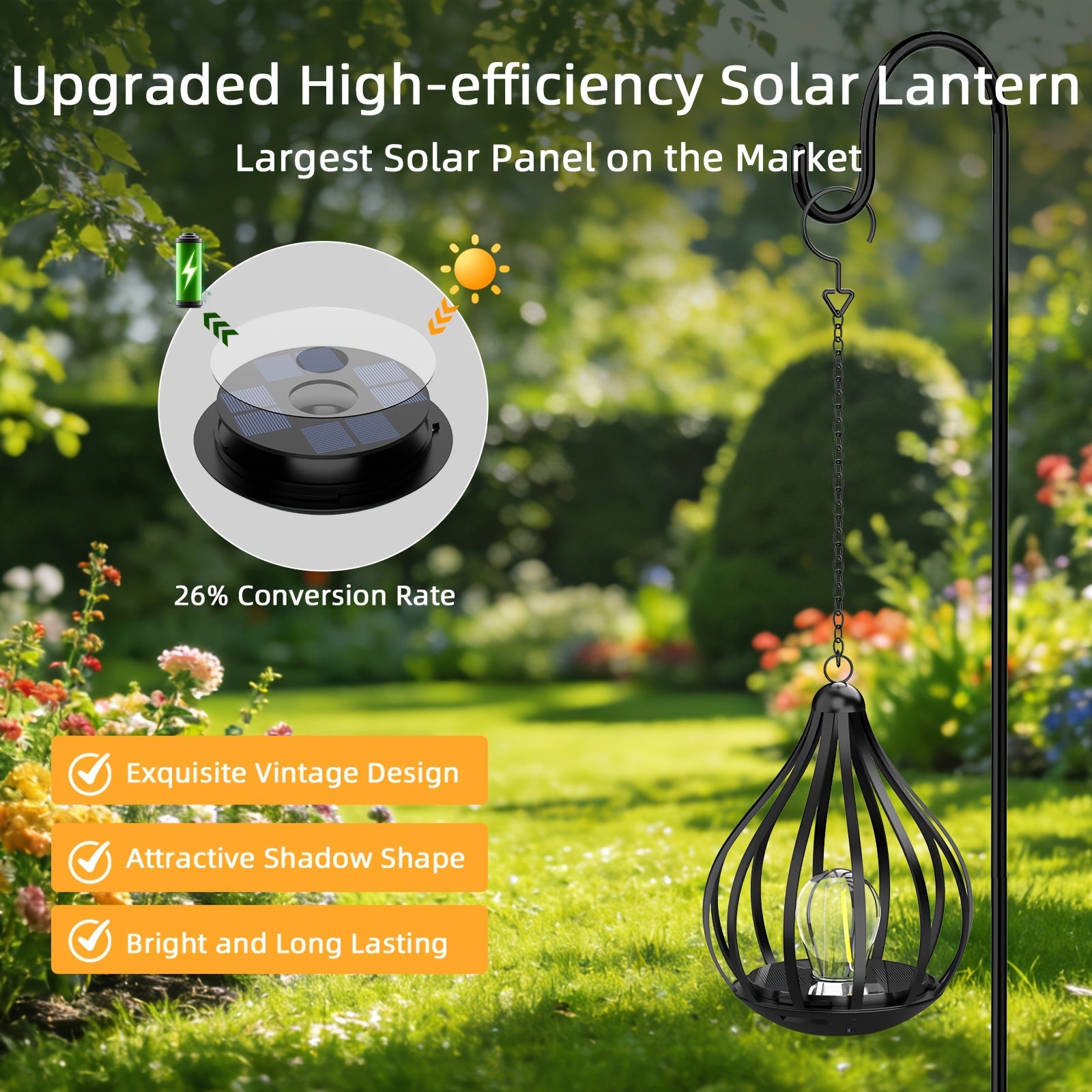 Hanging Solar Lantern, Outdoor Solar Light, Warm White LED Pendant Light, Beaded Copper Wire Spherical Lampshade, Decorative Light for Courtyards And Gardens, Suitable for Courtyards, Pathways, Walls, Eaves, And Pergolas. 1pc\u002F2pcs\u002F4pcs Pack